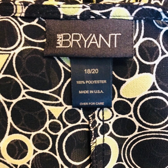 Kimono Style Blouse - 18 / 20 Lane Bryant Circles - Picture 4 of 4